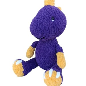 Δεινόσαυρος πλεκτός amigurumi - κορίτσι, αγόρι, λούτρινα, δεινόσαυρος, amigurumi - 3