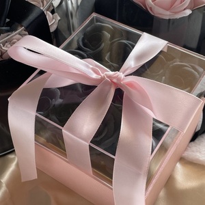 Forever rose box Τετράγωνο - plexi glass, διακοσμητικά