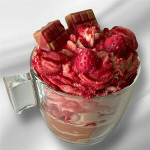 strawberry chocolate candles - αρωματικά κεριά - 2