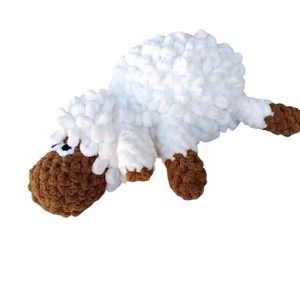 Πλεκτό προβατάκι amigurumi - κορίτσι, αγόρι, λούτρινα - 2
