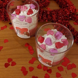 Lady and the Tramp ( Cherry Kiss) - κερί, αρωματικά κεριά, soy candle - 2