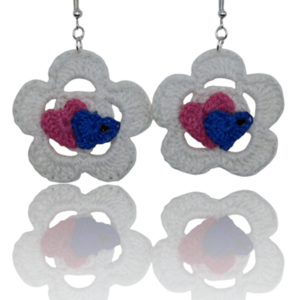 Double heart flowers 2025 - νήμα