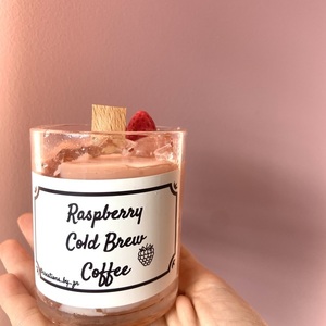 Raspberry Cold Brew Coffee - αρωματικά κεριά - 2