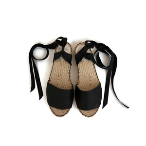 Εσπαντρίγιες Essential Sandal Μαύρο Maslinda - δέρμα, μαύρα, gladiator