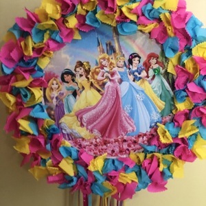 Πινιάτα πριγκιπισσες Disney (Disney princesses) - κορίτσι, πριγκίπισσα, πινιάτες, δώρο γεννεθλίων - 2