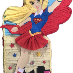 Πινιάτα Supergirl (superheroes) - κορίτσι, πινιάτες, σούπερ ήρωες
