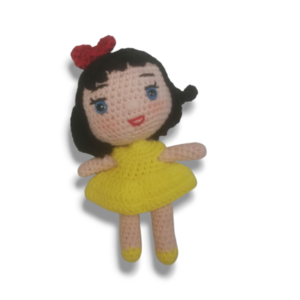 Χειροποίητες Μικρές Κούκλες Amigurumi από Βαμβακ. ερό Νήμα - κορίτσι, λούτρινα