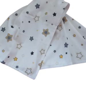 Σετ 3 πάνες αγκαλιάς αστεράκι - unisex, βρεφικά, πρακτικό δωρο - 2