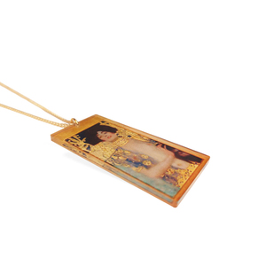 Κολιέ "Judith and the Head of Holofernes", Gustav Klimt - εκτύπωση, plexi glass - 2