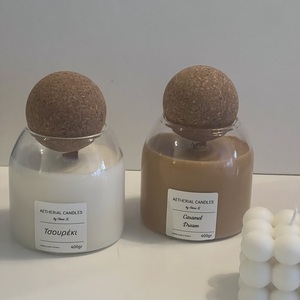 Aetherial Jar Candle 400gr – Χειροποίητο Κερί Σόγιας - αρωματικά κεριά - 2
