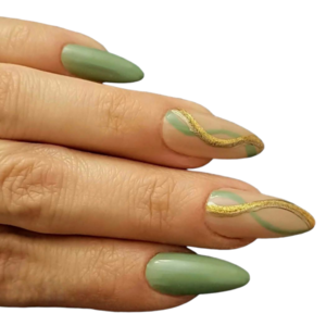 Green nails
