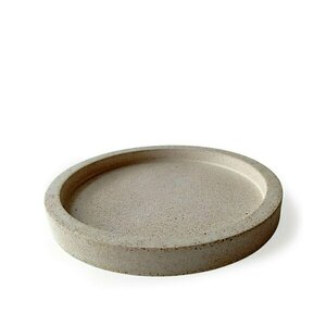 Tσιμεντένιος στρογγυλός δίσκος 15 X 1.5 //wakare Sand T - design, τσιμέντο, σκυρόδεμα, είδη σερβιρίσματος, πιατάκια & δίσκοι