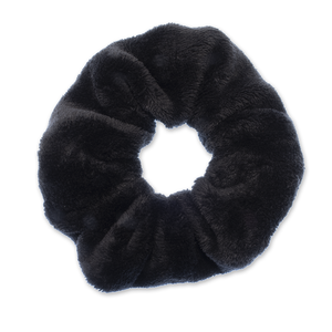 Fleece scrunchie σε έξι διαφορετικά χρώματα - ύφασμα, λαστιχάκια μαλλιών - 2