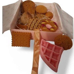 Wax melts (Cookies bakery box ) 200γρ - αρωματικά κεριά, wax melt liners