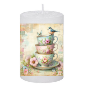 Kερί Birds and Teacups 4. - αρωματικά κεριά