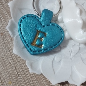 Μπρελόκ καρδιά Valentine's gift με μονόγραμμα - πηλός - 4
