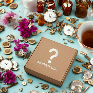 The Wonderland Mystery Box – Μοναδικό δώρο για τους λάτρεις της Αλίκης στη Χώρα των Θαυμάτων - vintage, κρύσταλλα, γούρια, δώρο έκπληξη - 2