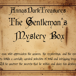 The Gentleman’s Mystery Box – Μοναδικό δώρο με χειροποίητα κοσμήματα και άλλα – Μια συλλογή από δύναμη, στυλ και μυστήριο - ιδιαίτερο, κρύσταλλα, κεριά