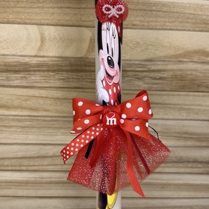 Λαμπάδα MINNIE - κορίτσι, λαμπάδες, για παιδιά, για εφήβους, σούπερ ήρωες