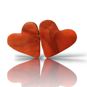 Hearts hearts - πηλός, μεγάλα - 2