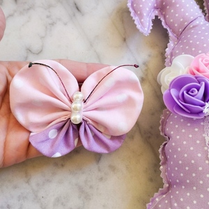 Κλιπς μαλλιών "butterfly " - hair clips - 2