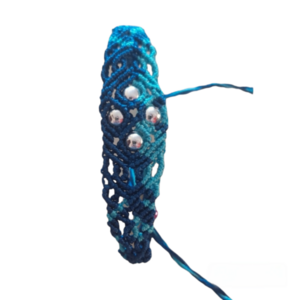 Simmer bracelet two colour - κορδόνια, χάντρες, χεριού, αυξομειούμενα, φθηνά
