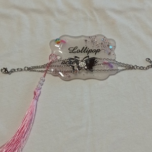 Βραχιόλι ατσάλινο ζιργκον "Butterfly" μήκος 16 cm + 4 cm - πεταλούδα, ατσάλι, boho, χεριού, αυξομειούμενα - 5