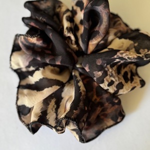 Χειροποίητο Scrunchie για τα μαλλιά - Sin El Sol No Hay Nada - ύφασμα, λαστιχάκια μαλλιών