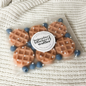 Wax Melts με Άρωμα Blueberry Pie 22τμχ. 55γρ. - Legendary Blueberry Waffles - κερί, αρωματικά κεριά, φυτικό κερί, αρωματικό χώρου, waxmelts - 4