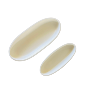 Venice Tray Set — Μεγάλο & Μικρό - ρητίνη, minimal, πιατάκια & δίσκοι