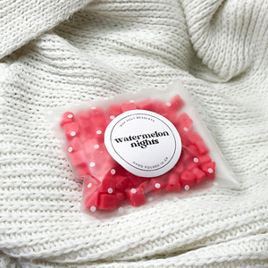 Wax Melts με Άρωμα Καρπούζι 100τμχ. 30γρ. - Watermelon Nights - κερί, αρωματικά κεριά, φυτικό κερί, αρωματικό χώρου, waxmelts - 2