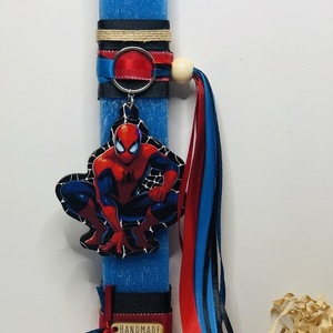 Καμπάδα spiderman - αγόρι, λαμπάδες, για παιδιά, σούπερ ήρωες