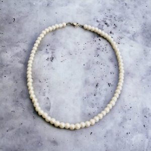 Festival big pearls - Λευκές πέρλες - ατσάλι, πέρλες, φθηνά - 2