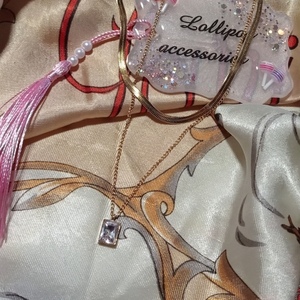 Κολιέ ατσάλινο επιχρυσωμένο "Lady" μήκος 40 cm + 4 cm - μοντέρνο, επιχρυσωμένα, κοντά, ατσάλι, layering - 5