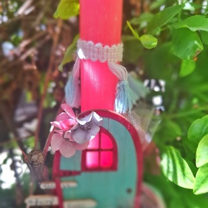 Λαμπάδα fairy door - κορίτσι, λαμπάδες, για παιδιά, για ενήλικες, για εφήβους - 3