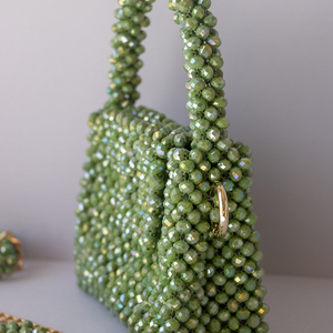 green crystal bag - νήμα, χιαστί, all day, μικρές - 4