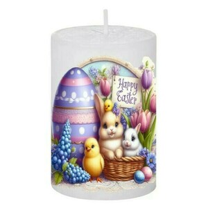Πασχαλινό κερί Happy Εaster 01091 - αρωματικά κεριά