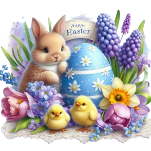 Πασχαλινό κερί Happy Εaster 01095 - αρωματικά κεριά - 2