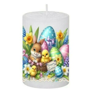 Πασχαλινό κερί Happy Εaster 010112 - αρωματικά κεριά