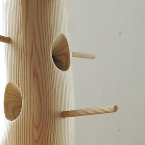Ταΐστρα πουλιών - Wooden bird feeder - 3