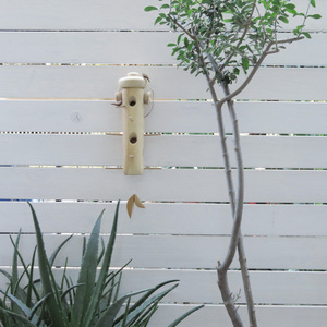 Ταΐστρα πουλιών - Wooden bird feeder - 4