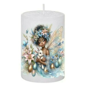 Πασχαλινό κερί Happy Εaster Fairies 010118 - αρωματικά κεριά
