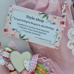 Σετ κούκλα με λαμπάδα, χειροποίητη κούκλα, λαγουδίνα, διακοσμητική, Πασχαλινή λαμπάδα. - κορίτσι, λαμπάδες, για παιδιά, πασχαλινά δώρα, πριγκίπισσες - 4