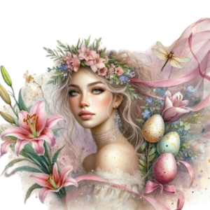 Πασχαλινό κερί Happy Εaster Fairies 01025 - αρωματικά κεριά - 2