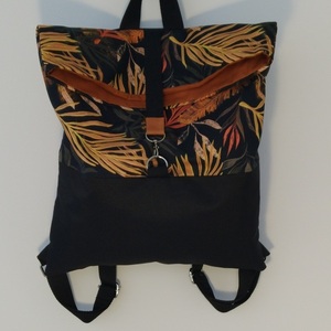 Backpack φλοράλ - ύφασμα, πλάτης, φλοράλ - 2