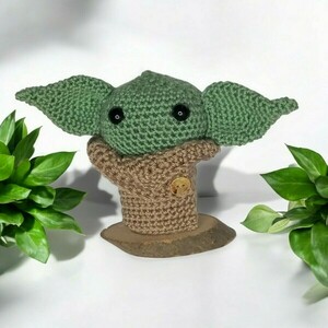 Yoda - Star Wars Collection, 10cm - ξύλο, μινιατούρες φιγούρες, μαλλί felt - 3