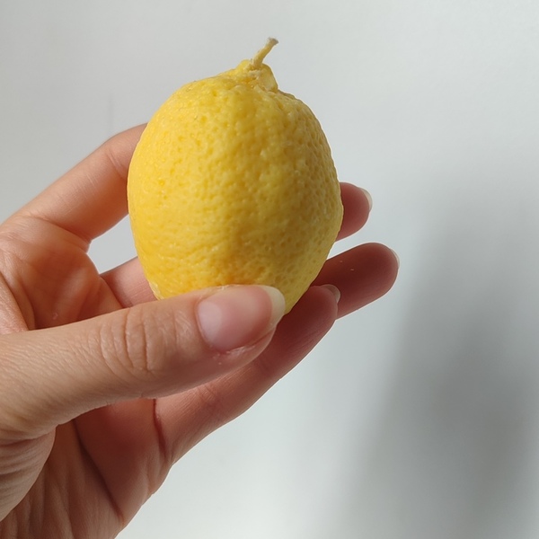 Κερί λεμόνι - αρωματικά κεριά - 3