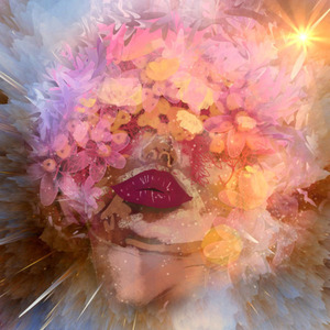 Woman with flowers ψηφιακό αρχείο - αφίσες, αυτοκόλλητα, σχέδια ζωγραφικής