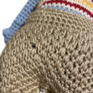 Amigurumi Ελεφαντάκι - Πλεκτή κούκλα - 3