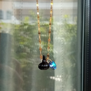 Lucky garlic black-gold - ατσάλι, οικονομικα γουρια - 3